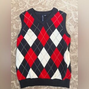 Boys Janie and Jack Sweater Vest Size 7
